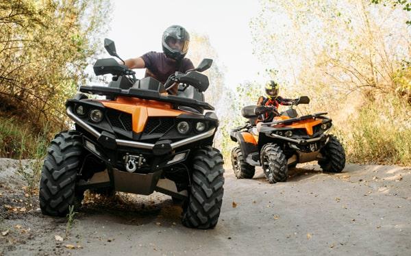 off-road vehicle insurance can include coverage for accessories such as custom parts, safety apparel, and trailers